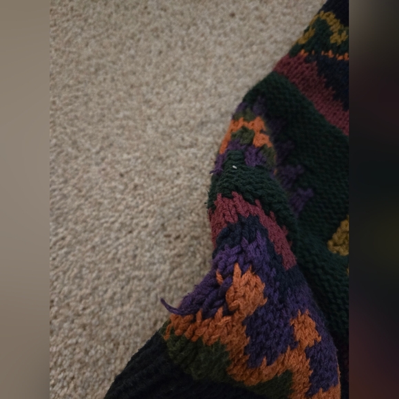 Britches Geometric Vintage Hand Knit Sweater - Picture 8 of 9